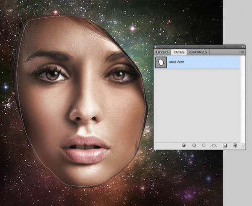 在Photoshop中创建未来派抽象人物面孔效果12