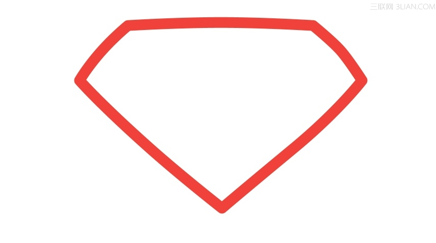 超人标志图标PS设计教程2
