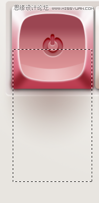 Photoshop制作粉色质感的播放器按钮42