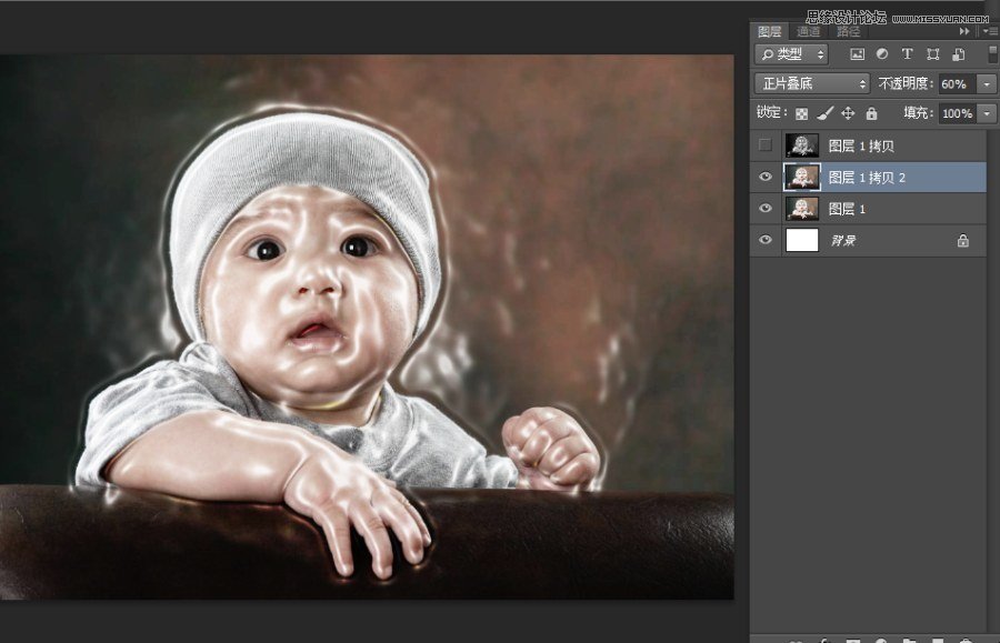 Photoshop制作个性质感的塑料宝宝9
