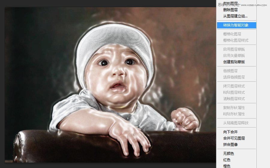 Photoshop制作个性质感的塑料宝宝11