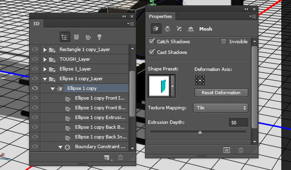 PS制作3D金属质感标牌31