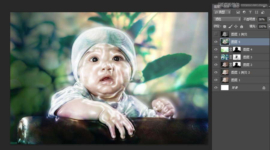 Photoshop制作个性质感的塑料宝宝19