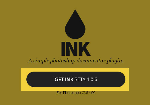 能帮你制作简单设计规范文档的PS扩展插件：INK3