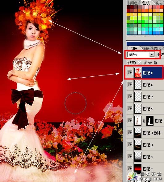 Photoshop新手教程:制作中国古典特色效果19