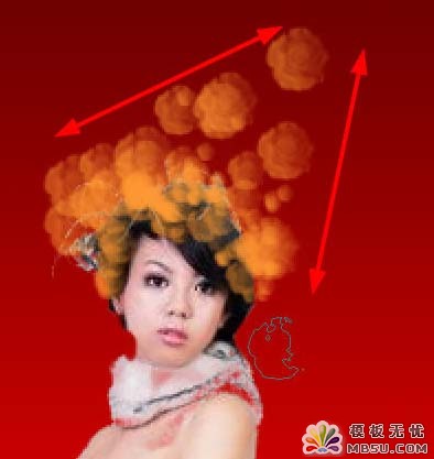 Photoshop新手教程:制作中国古典特色效果12