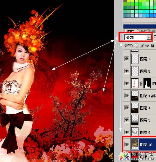 Photoshop新手教程:制作中国古典特色效果23