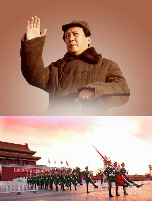 photoshop打造《建国大业》国庆海报8