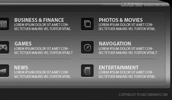Photoshop设计销售iPhone5应用程序的网页55