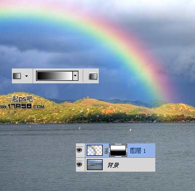 PhotoShop制作真实彩虹效果教程7