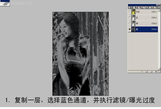 Photoshop 反转片效果制作方法2