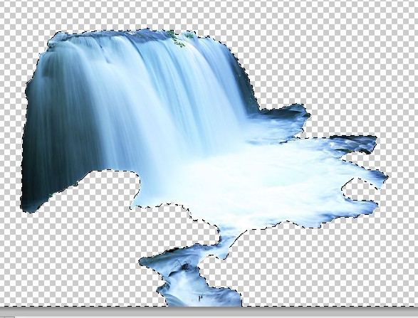 PhotoShop制作流动的瀑布河水GIF动画效果教程4