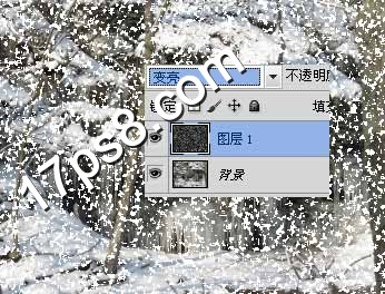 PhotoShop制作下雪动画GIF动态效果教程4