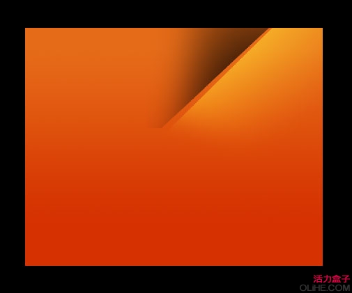 Photoshop制作一张漂亮的橙色高光壁纸4