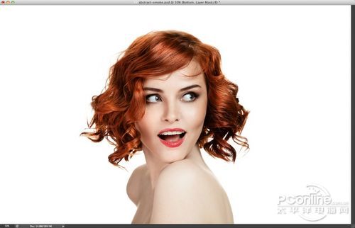 PhotoShop CS6利用笔刷打造迷幻美女头像海报效果教程2
