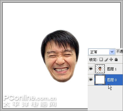 Photoshop制作周星驰狂笑的动态表情5