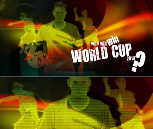 Photoshop制作世界杯主题壁纸1