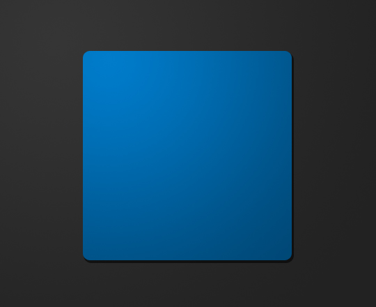 用Photoshop创建一个简洁的蓝色导航框5