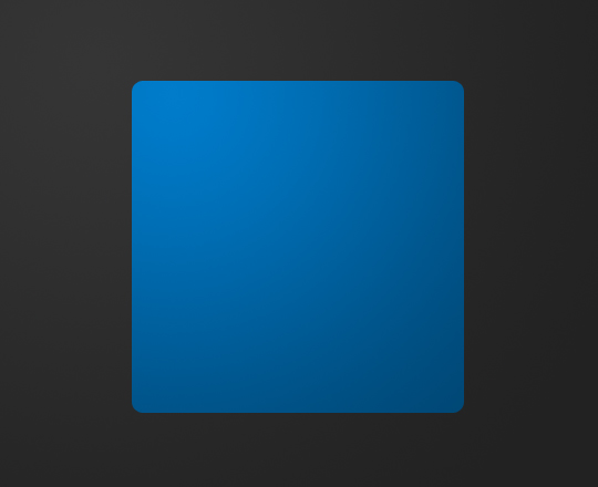 用Photoshop创建一个简洁的蓝色导航框3