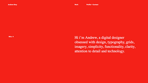 35个热烈奔放的红色色调网站设计3