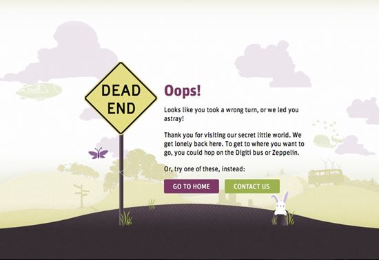 那些创意有趣的404页面19