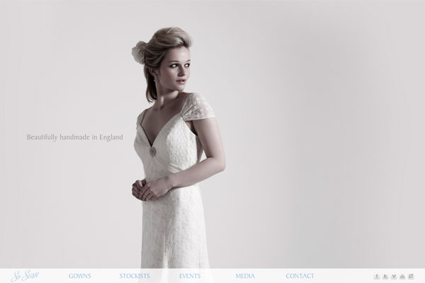 一组漂亮的婚礼相关网站设计欣赏2