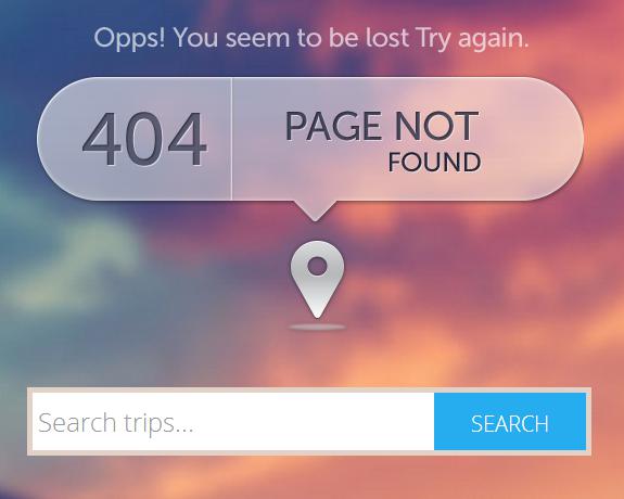 24个案例教你如何设计网站的404错误页面1