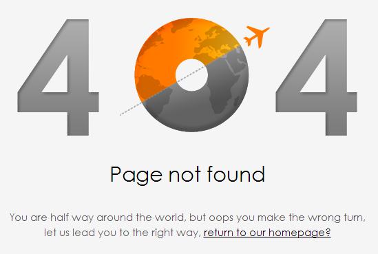 24个案例教你如何设计网站的404错误页面6