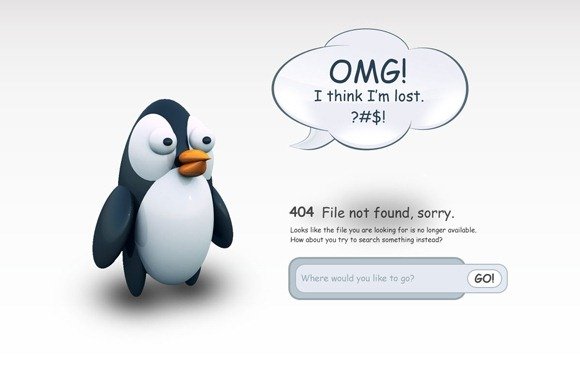 改善网站用户体验 30个创意独特的404错误页面设计20