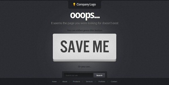 改善网站用户体验 30个创意独特的404错误页面设计18
