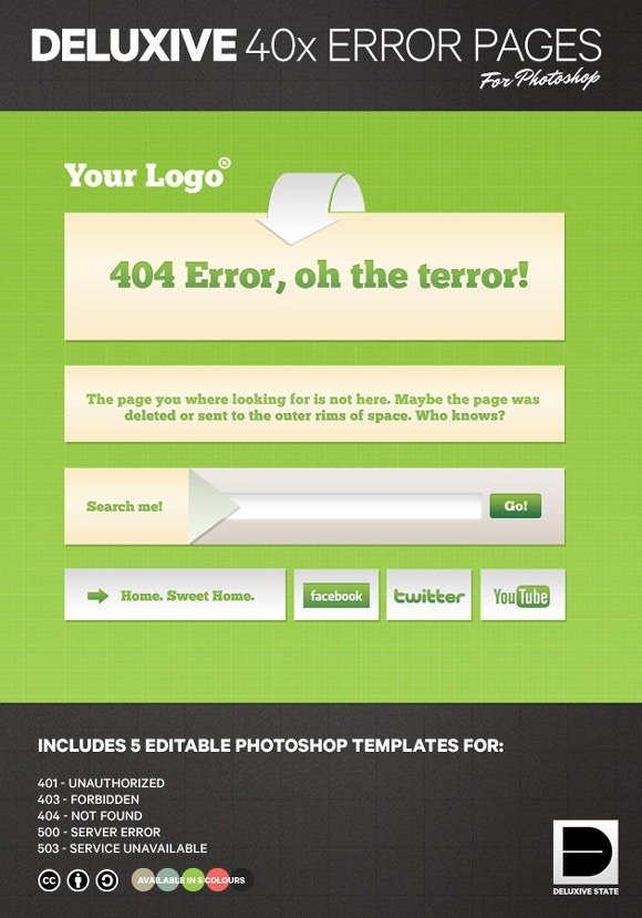 改善网站用户体验 30个创意独特的404错误页面设计8