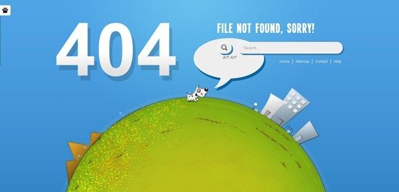 改善网站用户体验 30个创意独特的404错误页面设计17