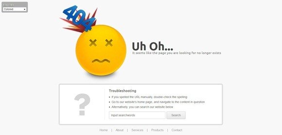 改善网站用户体验 30个创意独特的404错误页面设计13