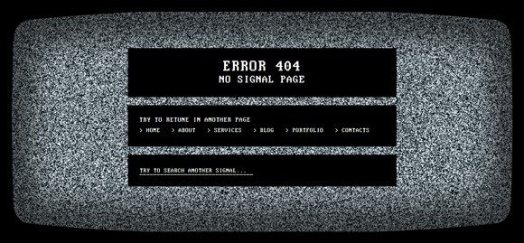 改善网站用户体验 30个创意独特的404错误页面设计12