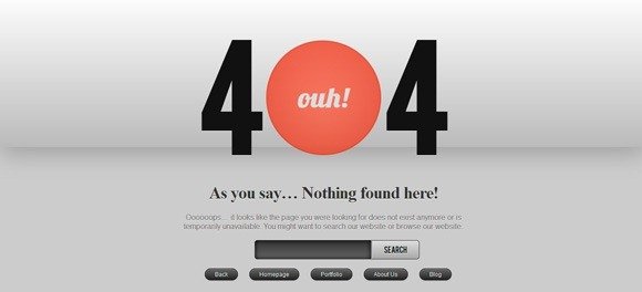 改善网站用户体验 30个创意独特的404错误页面设计22