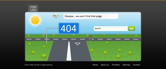 改善网站用户体验 30个创意独特的404错误页面设计5