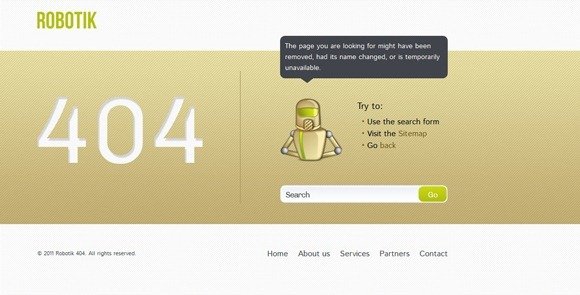 改善网站用户体验 30个创意独特的404错误页面设计2