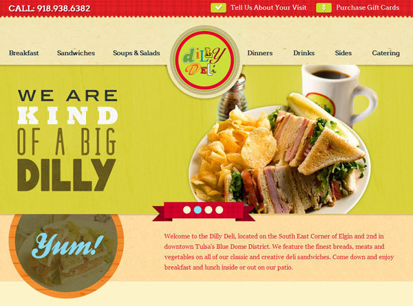 30个美食餐饮类创意网站设计18