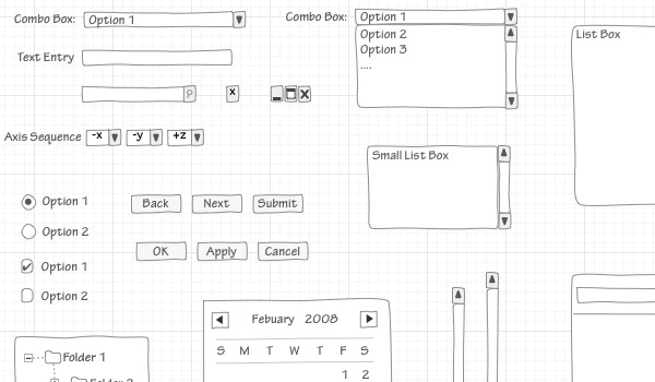 交互设计师必用50个线框图套件和在线设计工具16