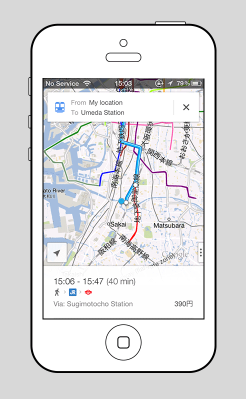 iOS版Google地图的设计细节5