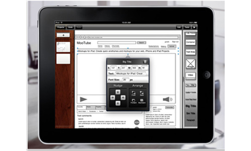 随时随地设计原型：4款iPad原型绘制应用2
