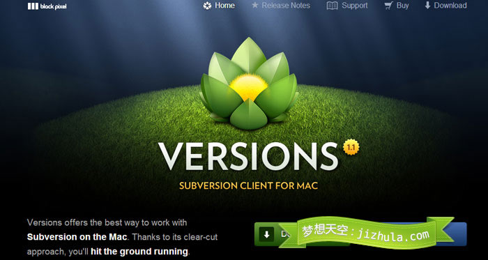 网站设计：独特创意的网站头部设计示例10