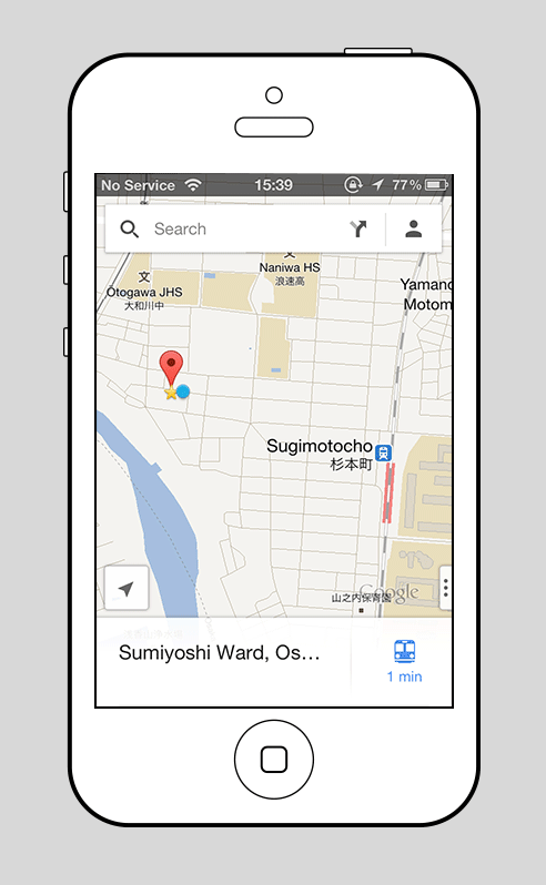 iOS版Google地图的设计细节3