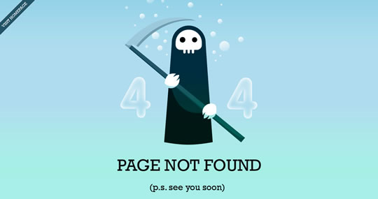 40个趣味创意的404错误页面4