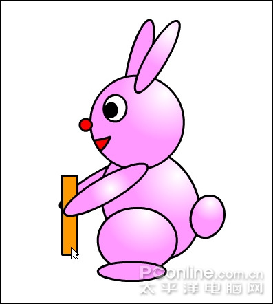Flash设计制作可爱的小兔子跷跷板动画实例教程22