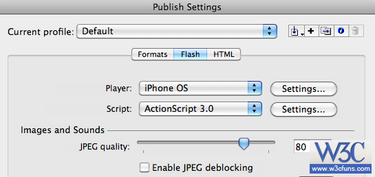 如何在Flash里发布iOS应用1
