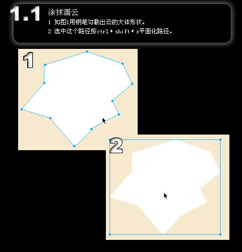 用案例来学习Fireworks的涂抹工具2