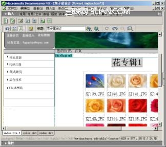 Dreamweaver网页制作之应用模板5