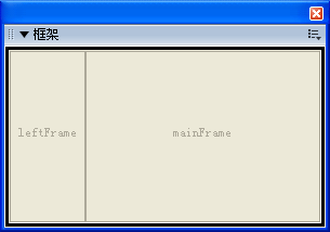 Dreamweaver 入门教程之框架技术5