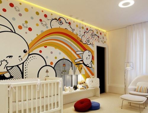 在儿童房里墙绘需要注意什么问题呢？2